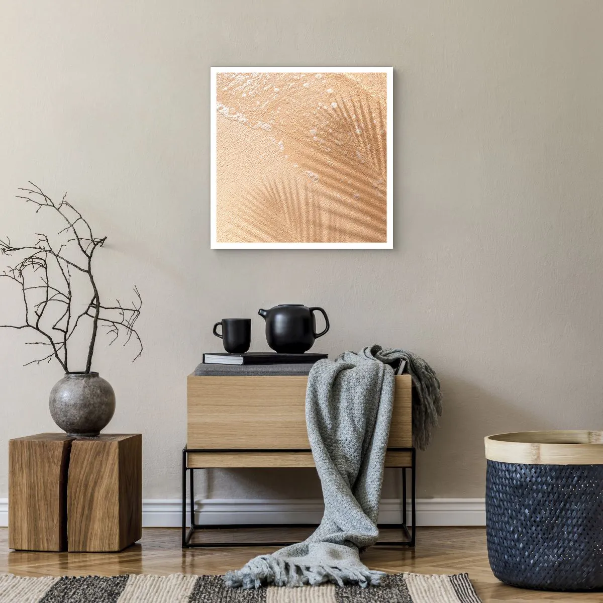 Poster - Umbra unei veri fierbinți - 50x50 cm