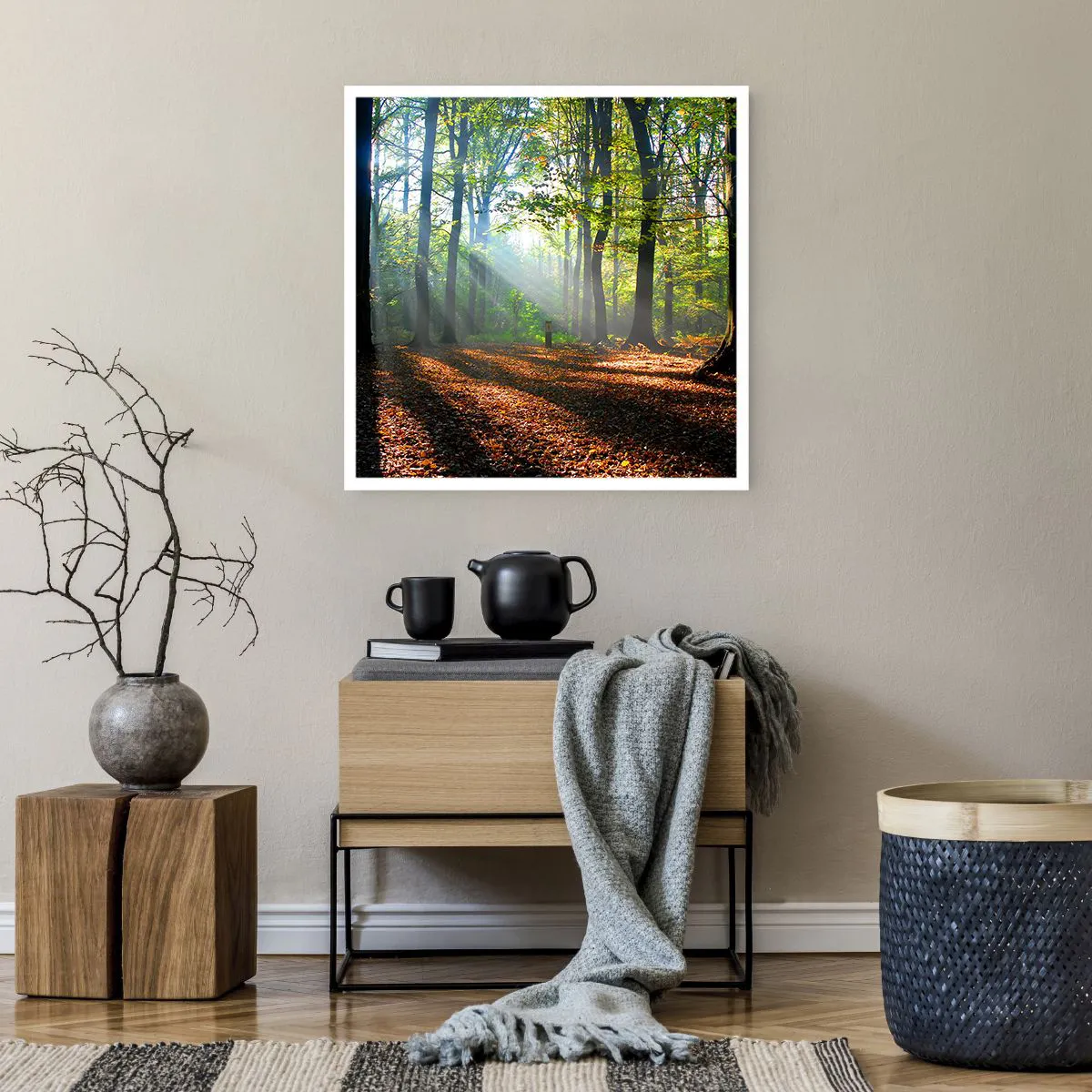 Poszter - Ragyogások és árnyékok - 60x60 cm