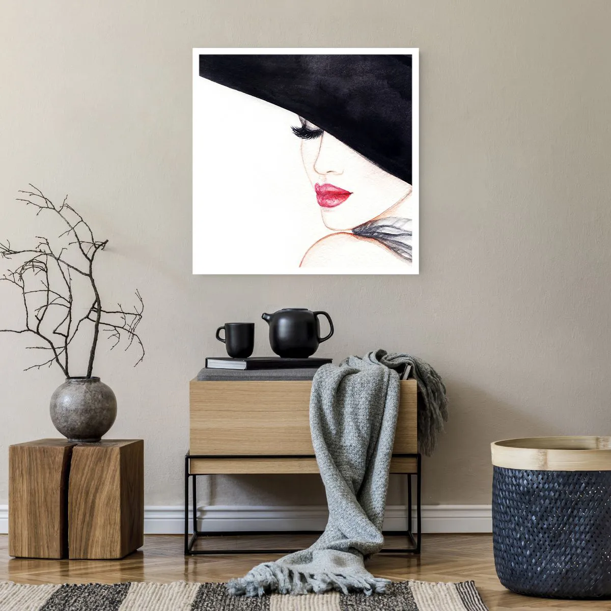 Plagát - Elegancia a zmyselnosť - 60x60 cm