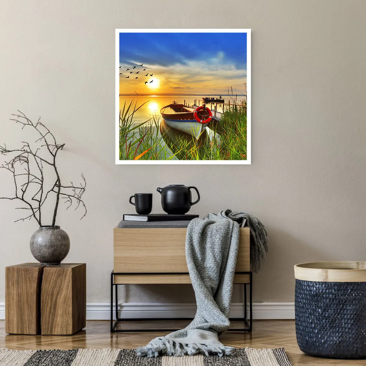 Poszter - A kormoránok már repülnek el - 60x60 cm