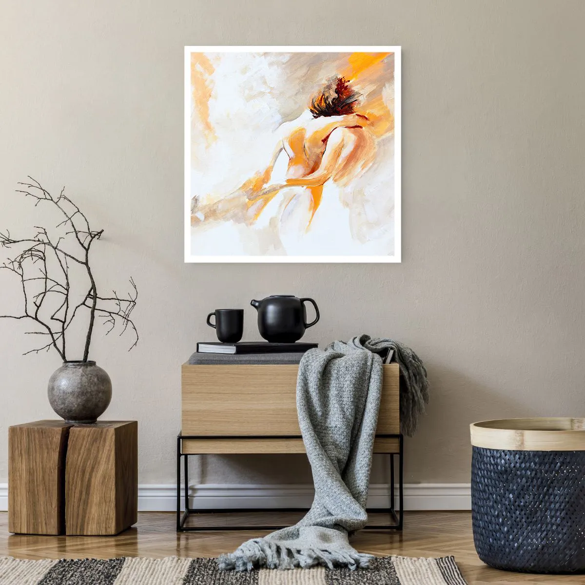 Poster - Heavenly Embrace - 60x60 cm