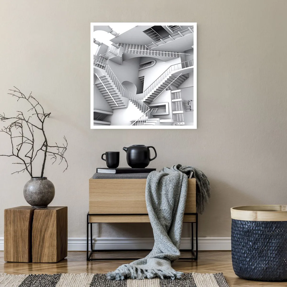 Poszter - A tér paradoxonjai - 60x60 cm