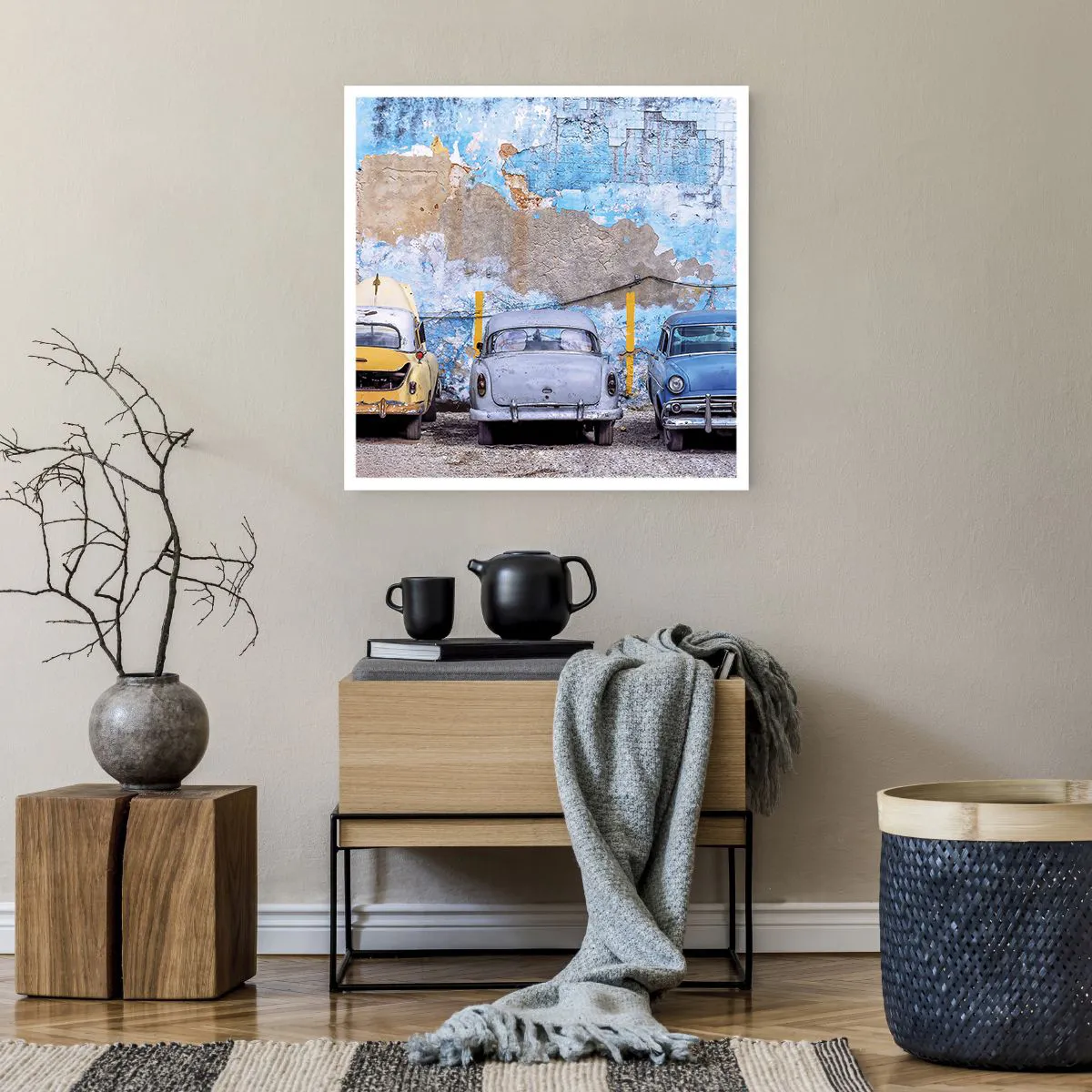 Poszter - Veteránok találkozása - 60x60 cm