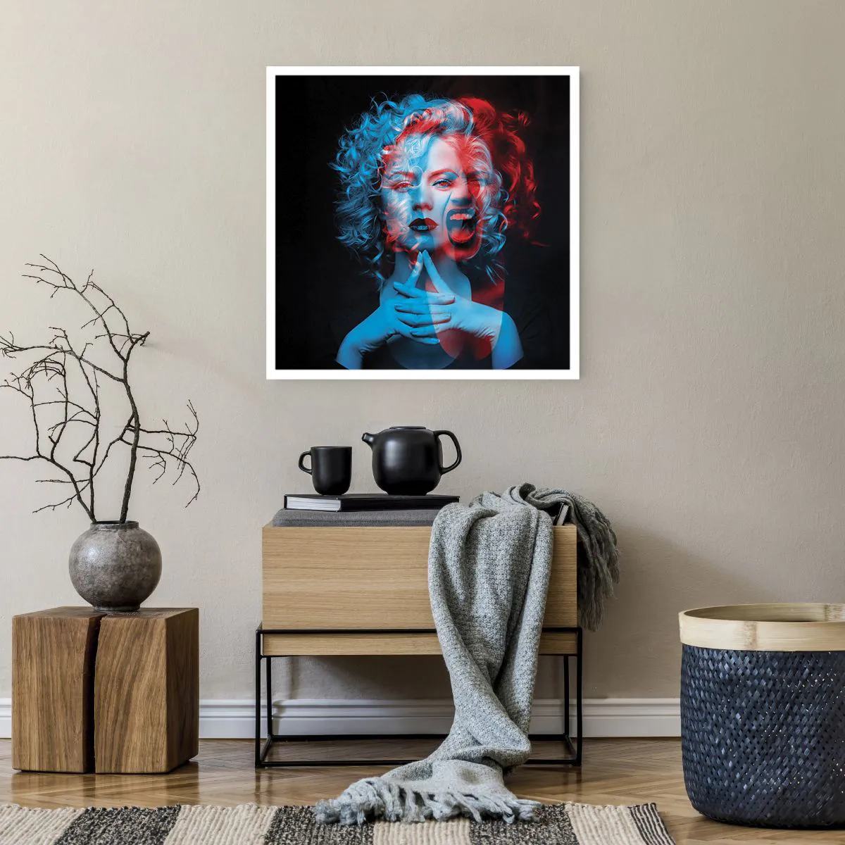 Poster - Alter Ego - 60x60 cm