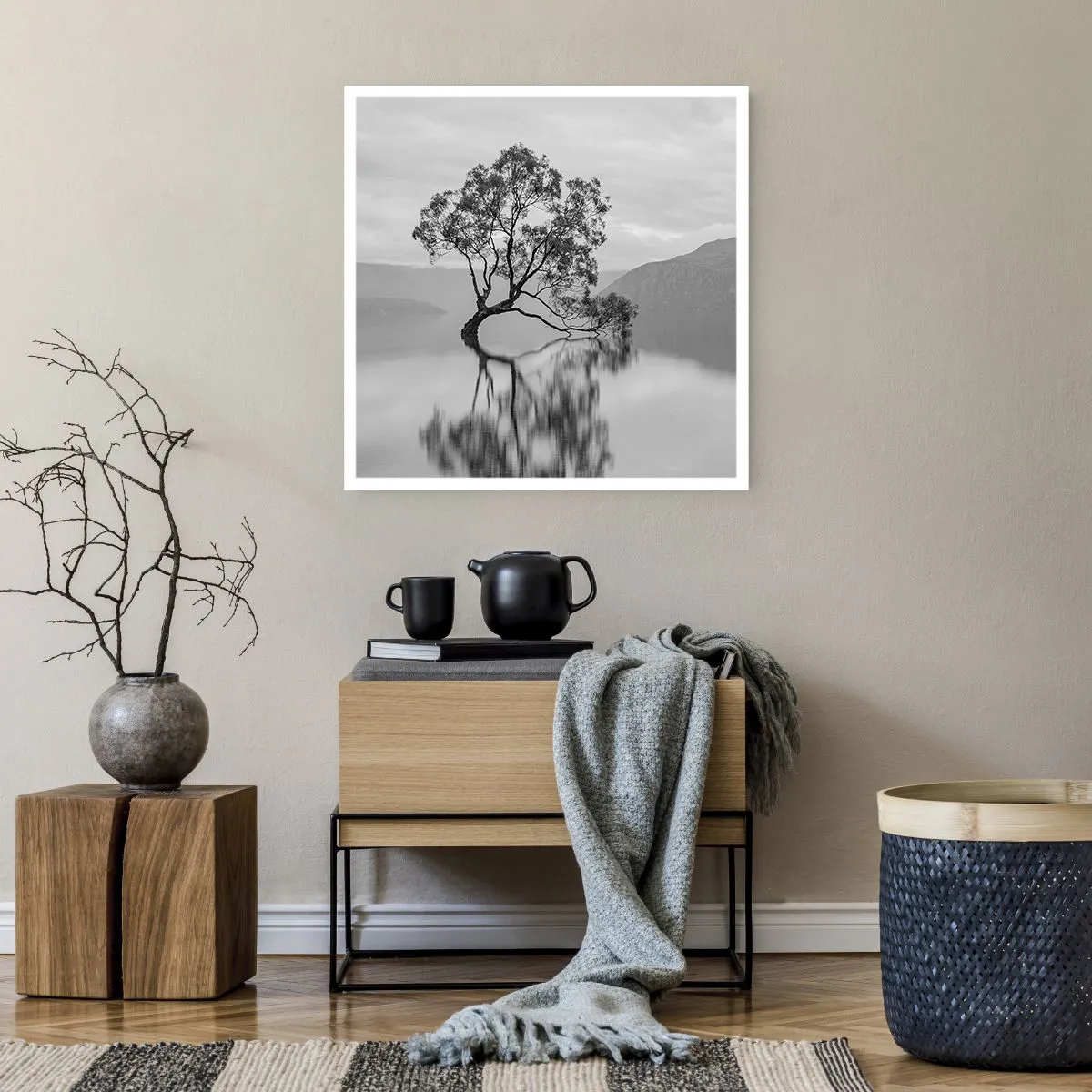 Affiche - Poster - Un tel pays existe - 60x60 cm