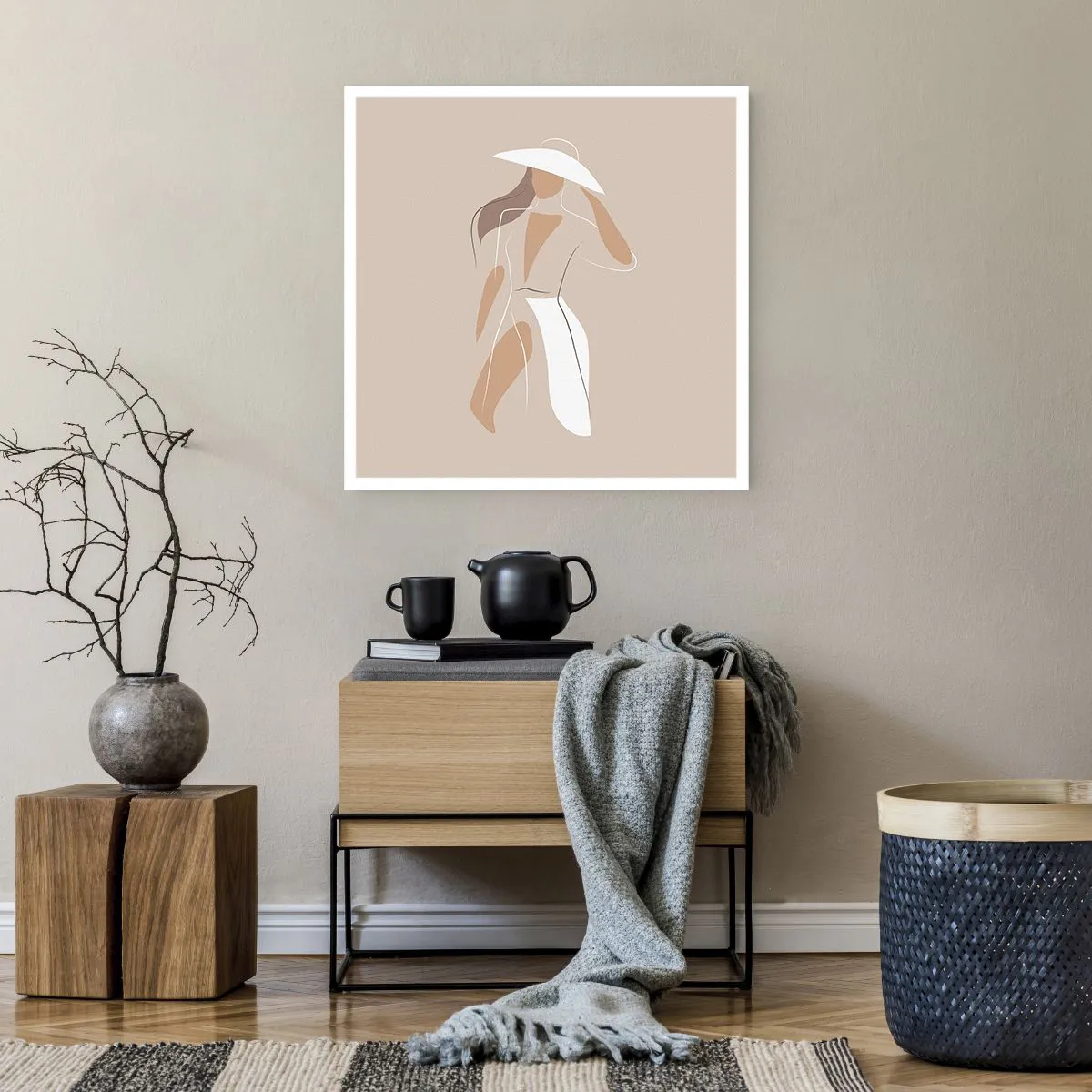 Plakat - Moda to zabawa - 60x60 cm