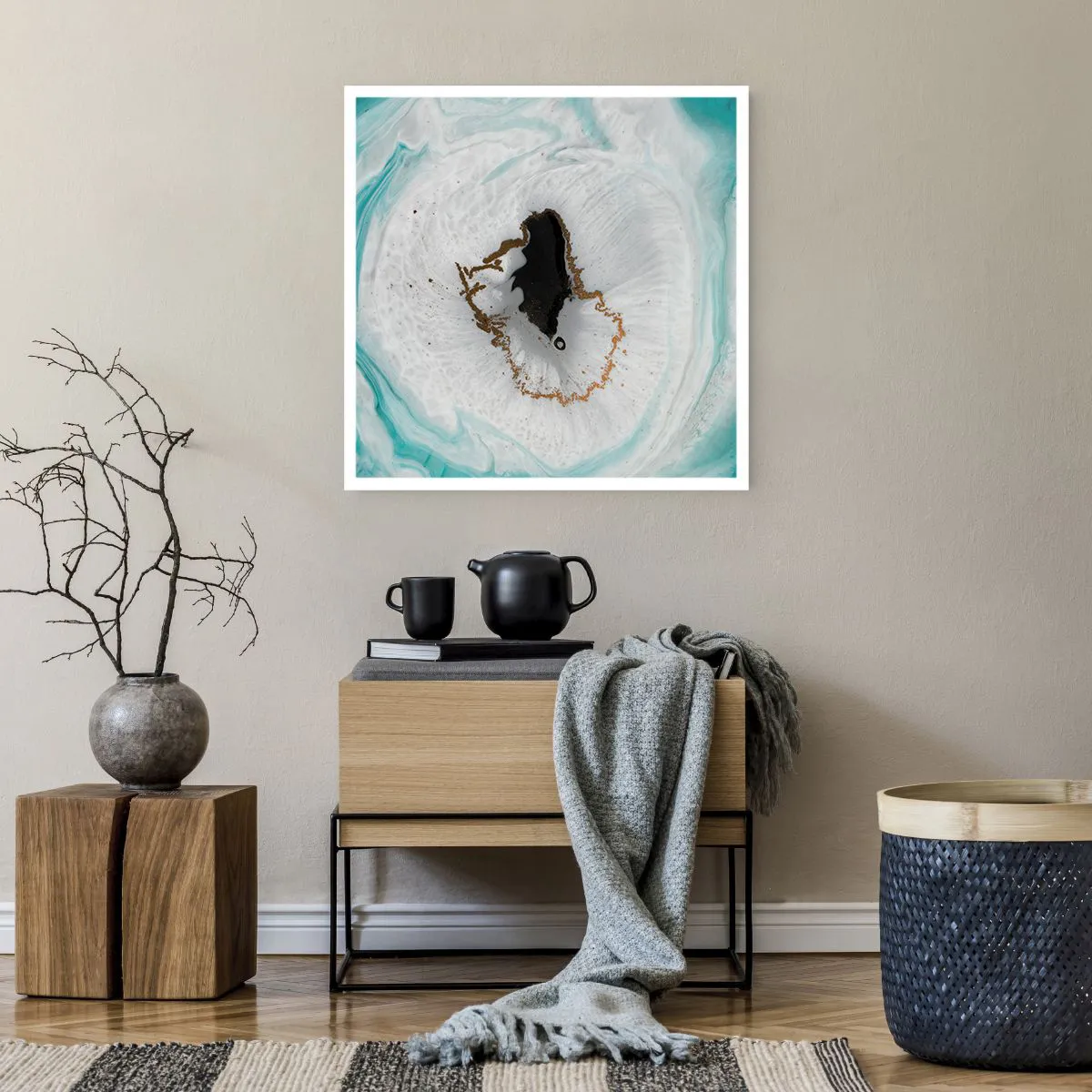 Poster - Into de Deep - 60x60 cm