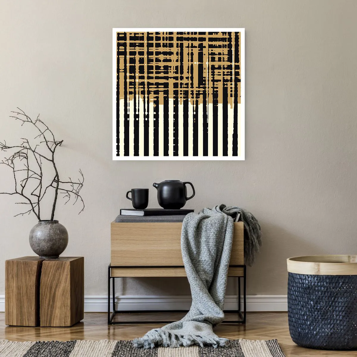 Poster - Architectural Abstract - 60x60 cm