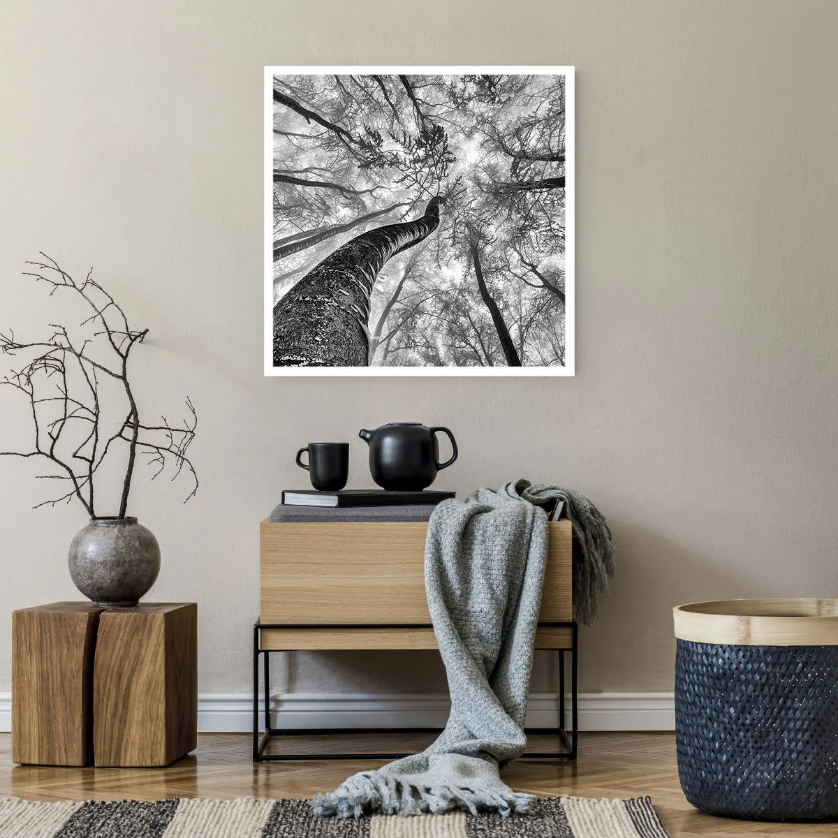 Plakat - Kapløb mod lyset - 60x60 cm