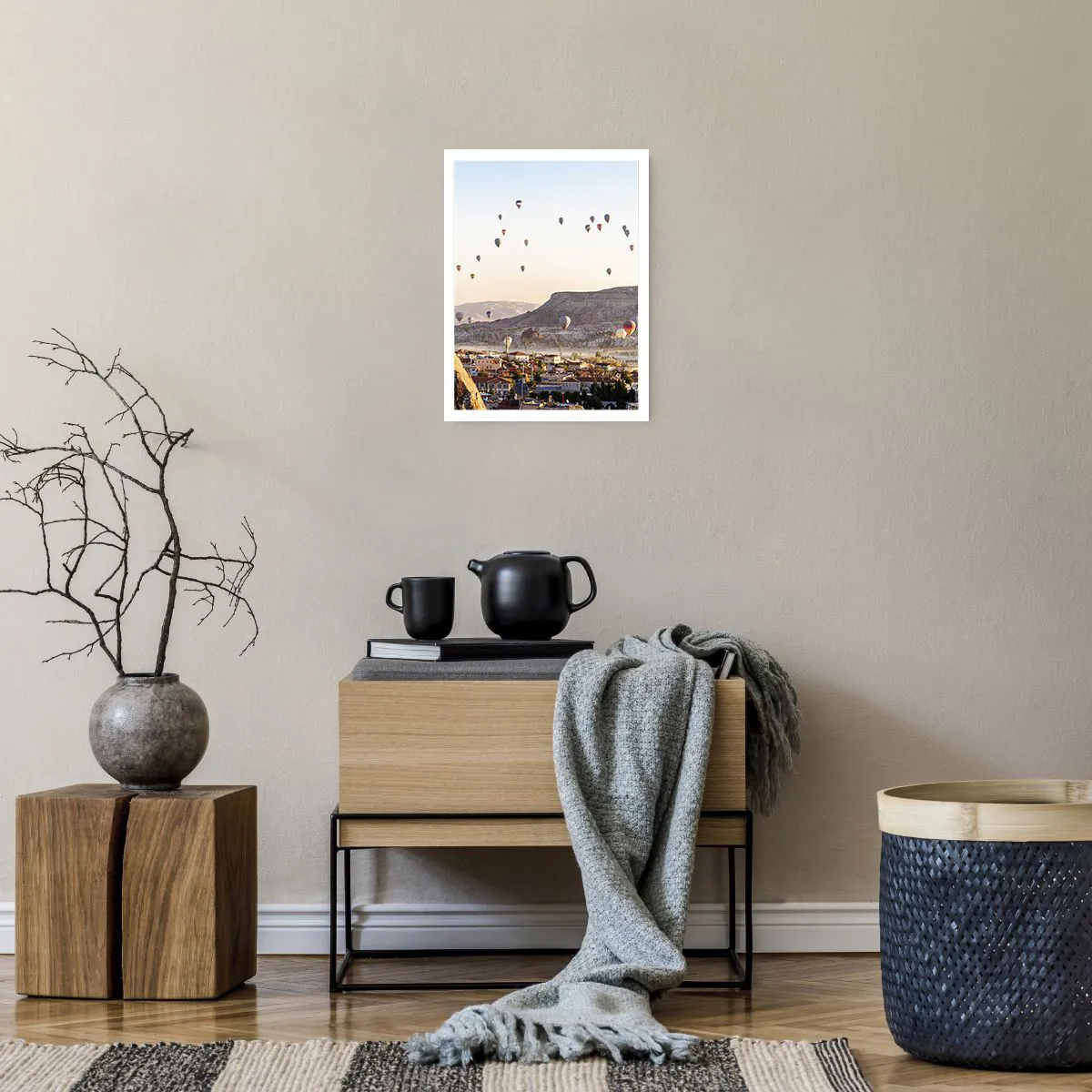 Affiche - Poster - Comme des navires dans le ciel - 30x40 cm