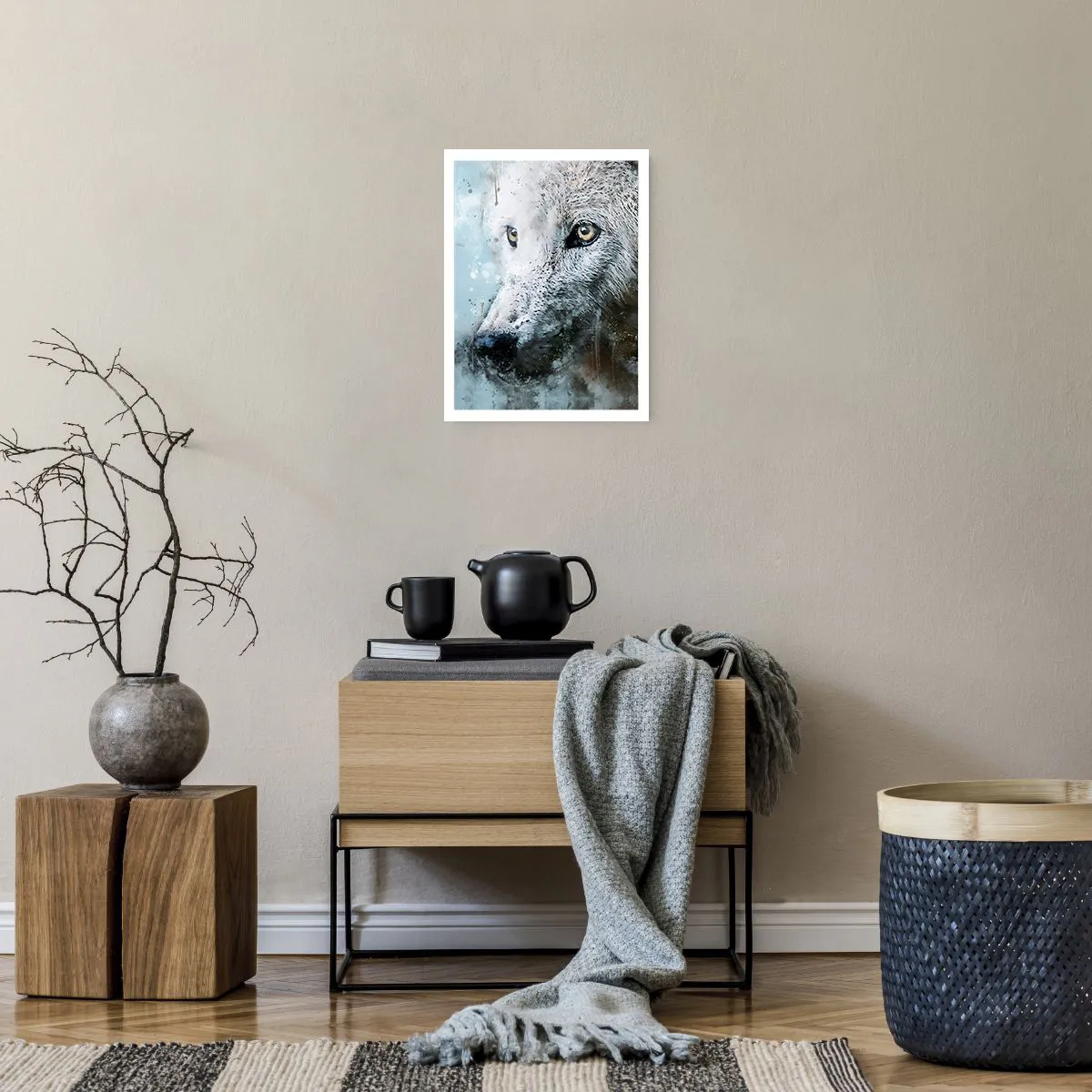 Plakat - Mød ulvesjælen - 30x40 cm