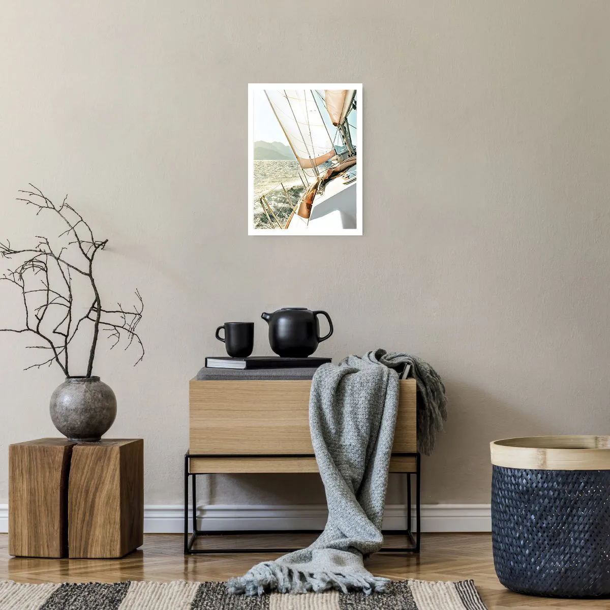 Poster - Unter vollen Segeln - 30x40 cm