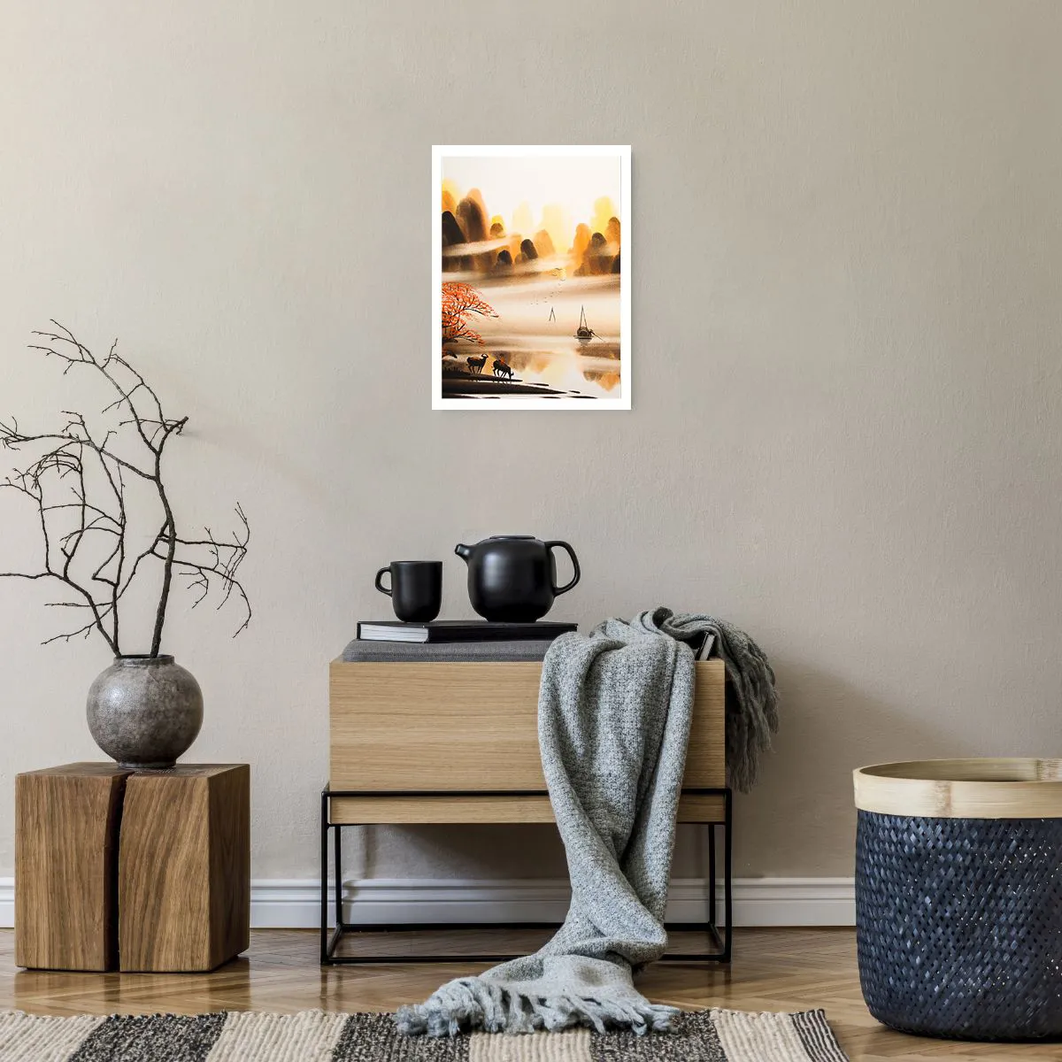 Plakat - Længere væk end det fjerne Østen - 30x40 cm