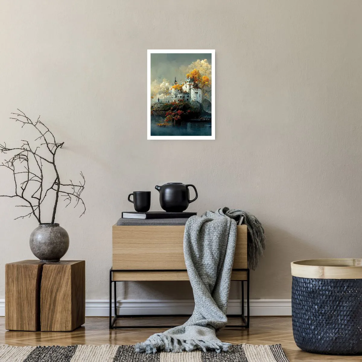 Poster - Het begin van een romantisch verhaal - 30x40 cm