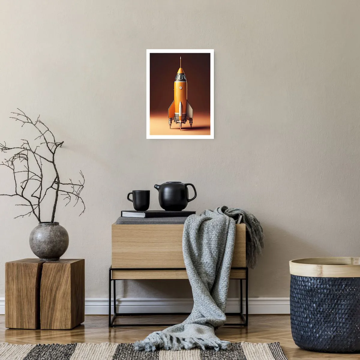 Poster - Totul începe cu un vis - 30x40 cm