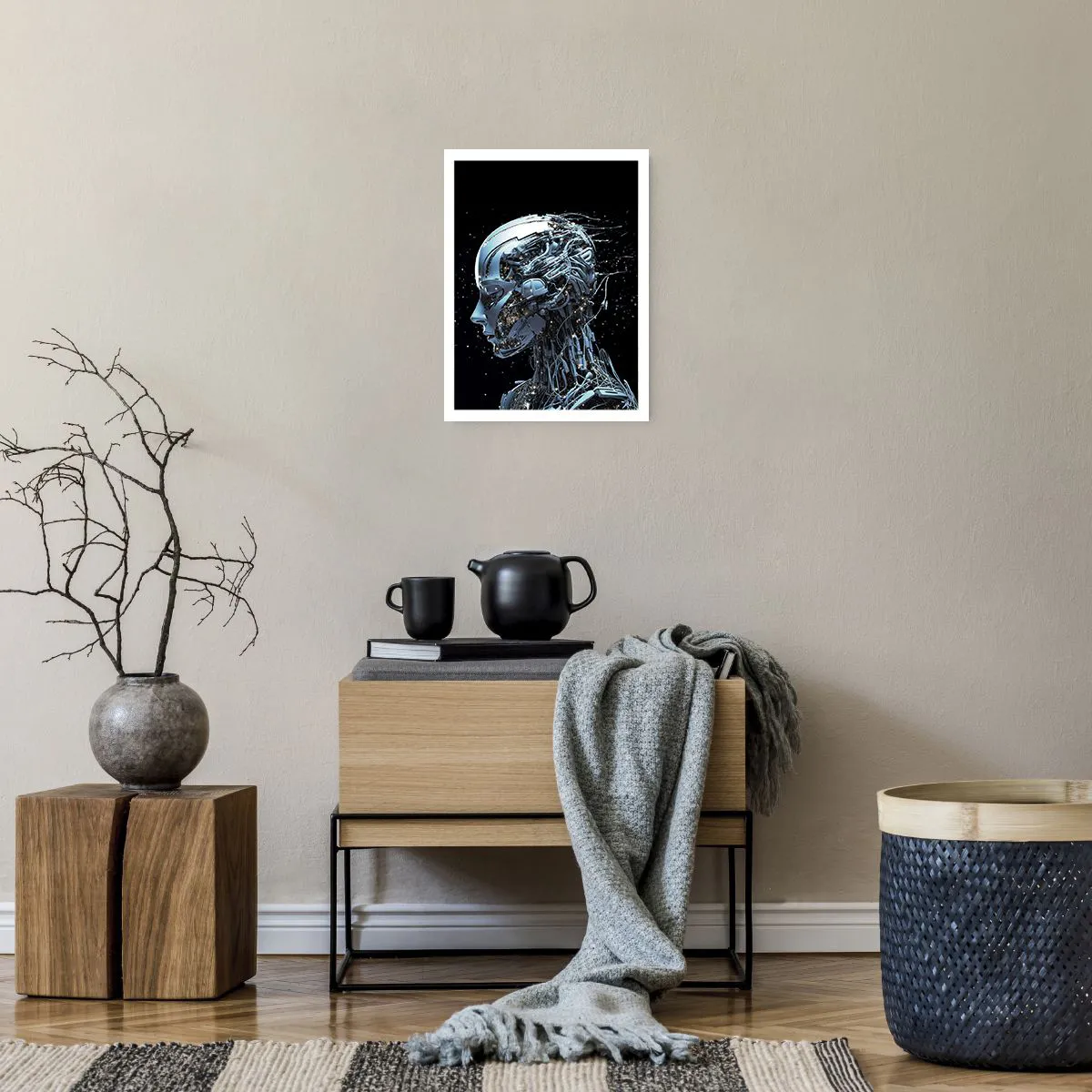 Plakat - Technologia jest kobietą - 30x40 cm