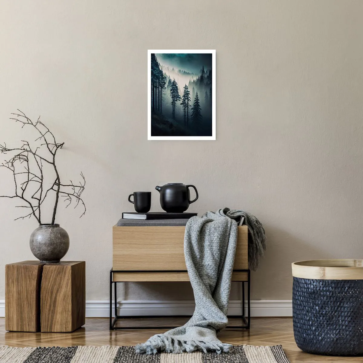 Affiche - Poster - Matin de montagne - 30x40 cm