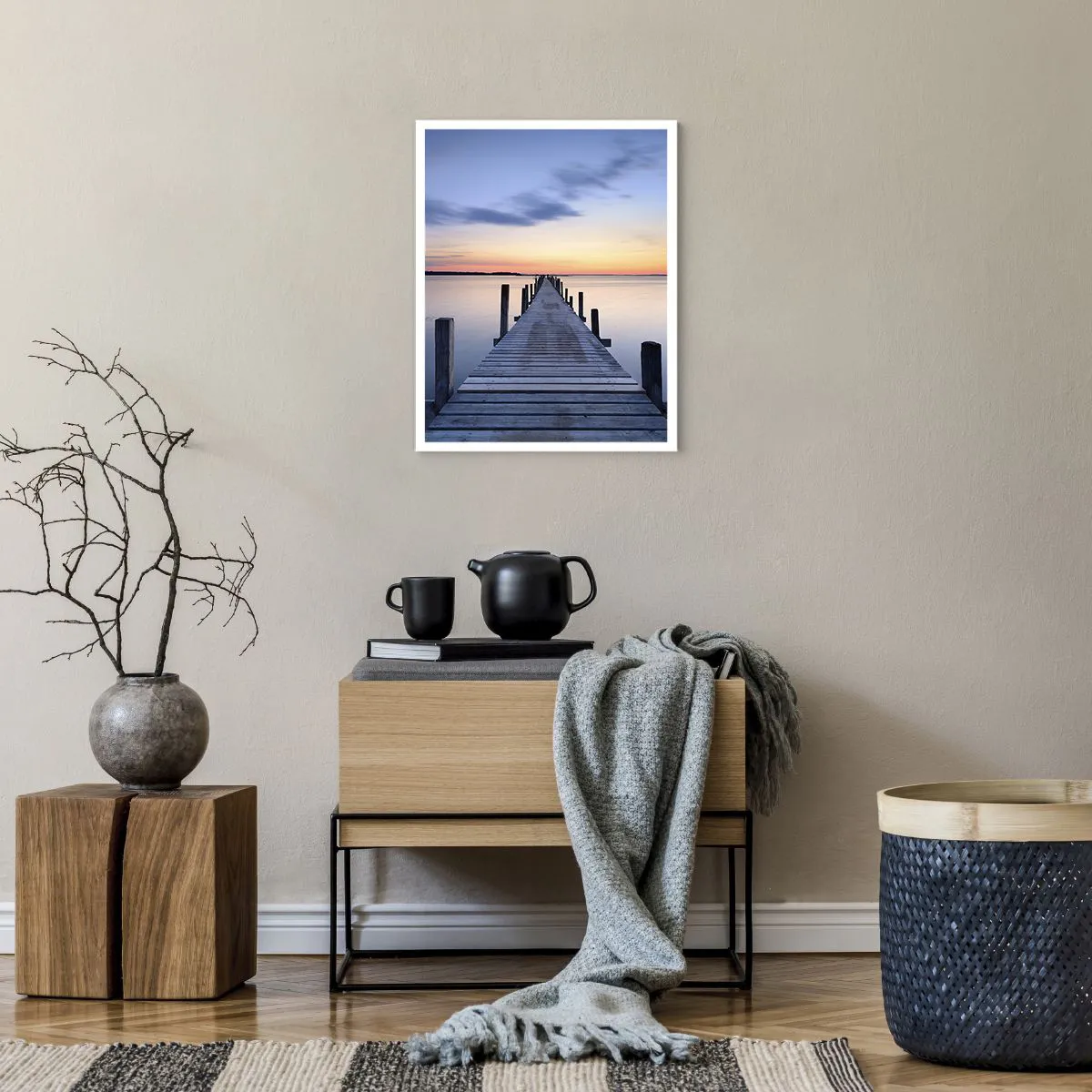 Plakát - Klid příjemného soumraku - 40x50 cm