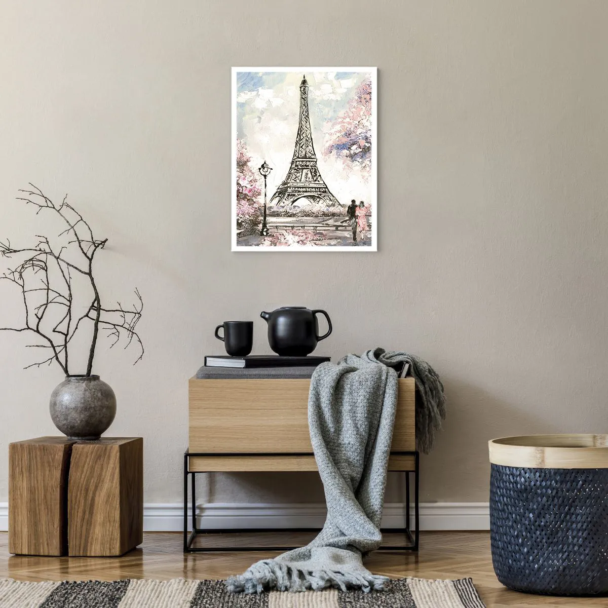 Poszter - Áprilisi séta Párizsban - 40x50 cm