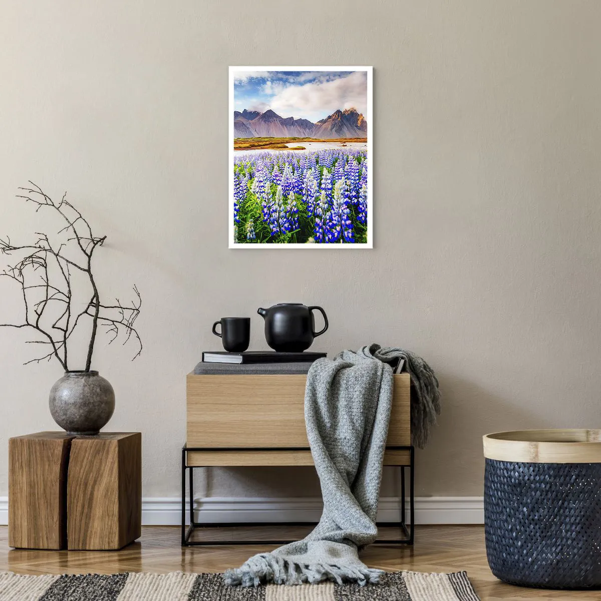 Plakat - Siła i surowość obok łagodności - 40x50 cm