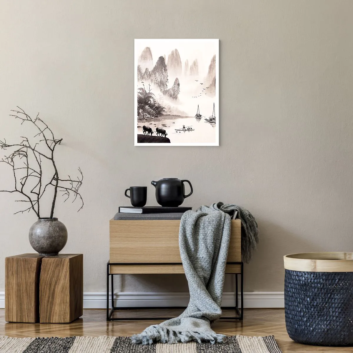 Poster - Het exotische alledaagse leven van het Oosten - 40x50 cm