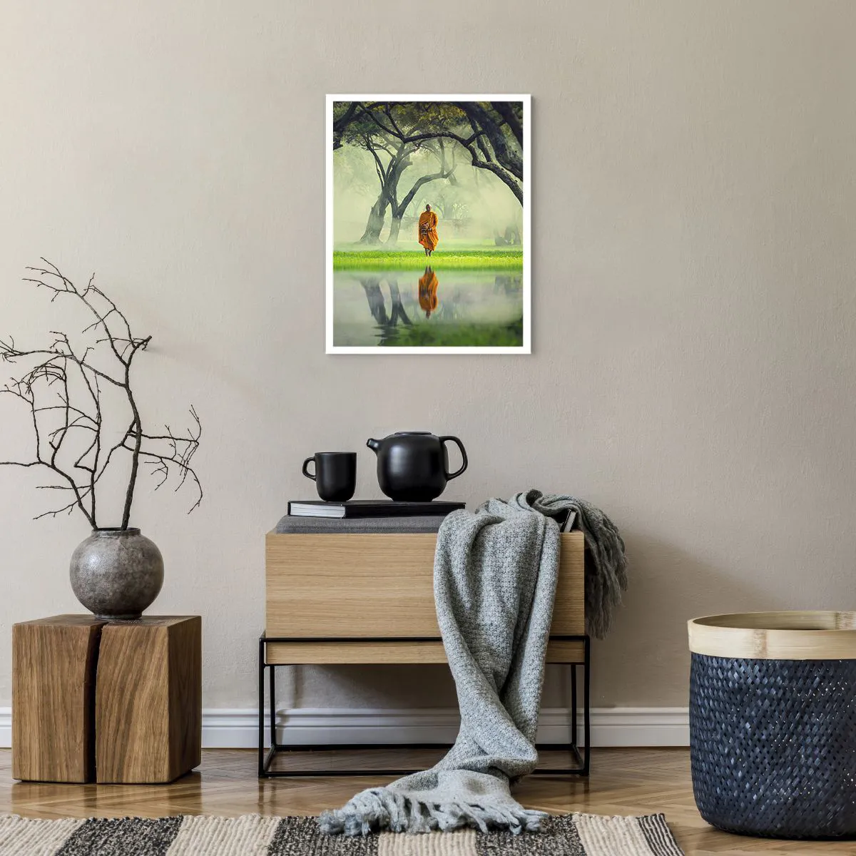 Poster - Auf dem Weg zur Erleuchtung - 40x50 cm