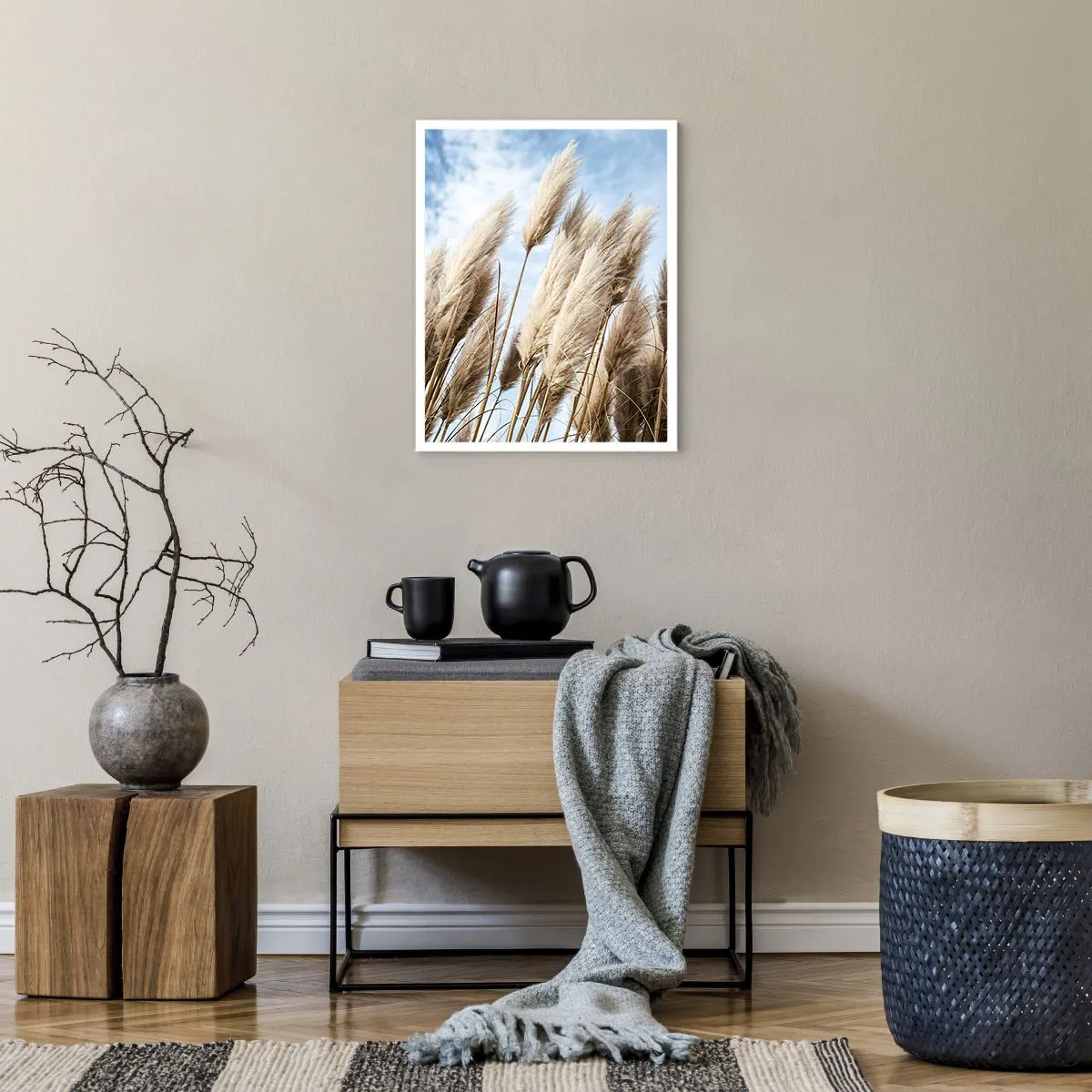 Plakat - Słoneczna i wietrzna pieszczota - 40x50 cm