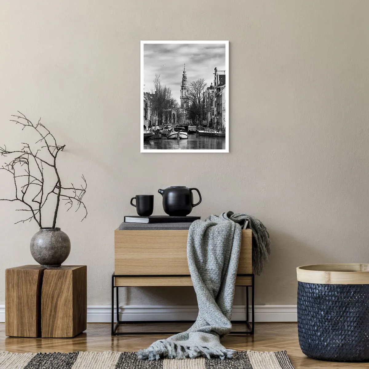 Poszter - Amszterdami hangulat - 40x50 cm
