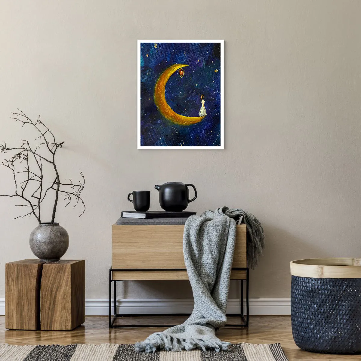 Póster - La llamada de la Luna - 40x50 cm