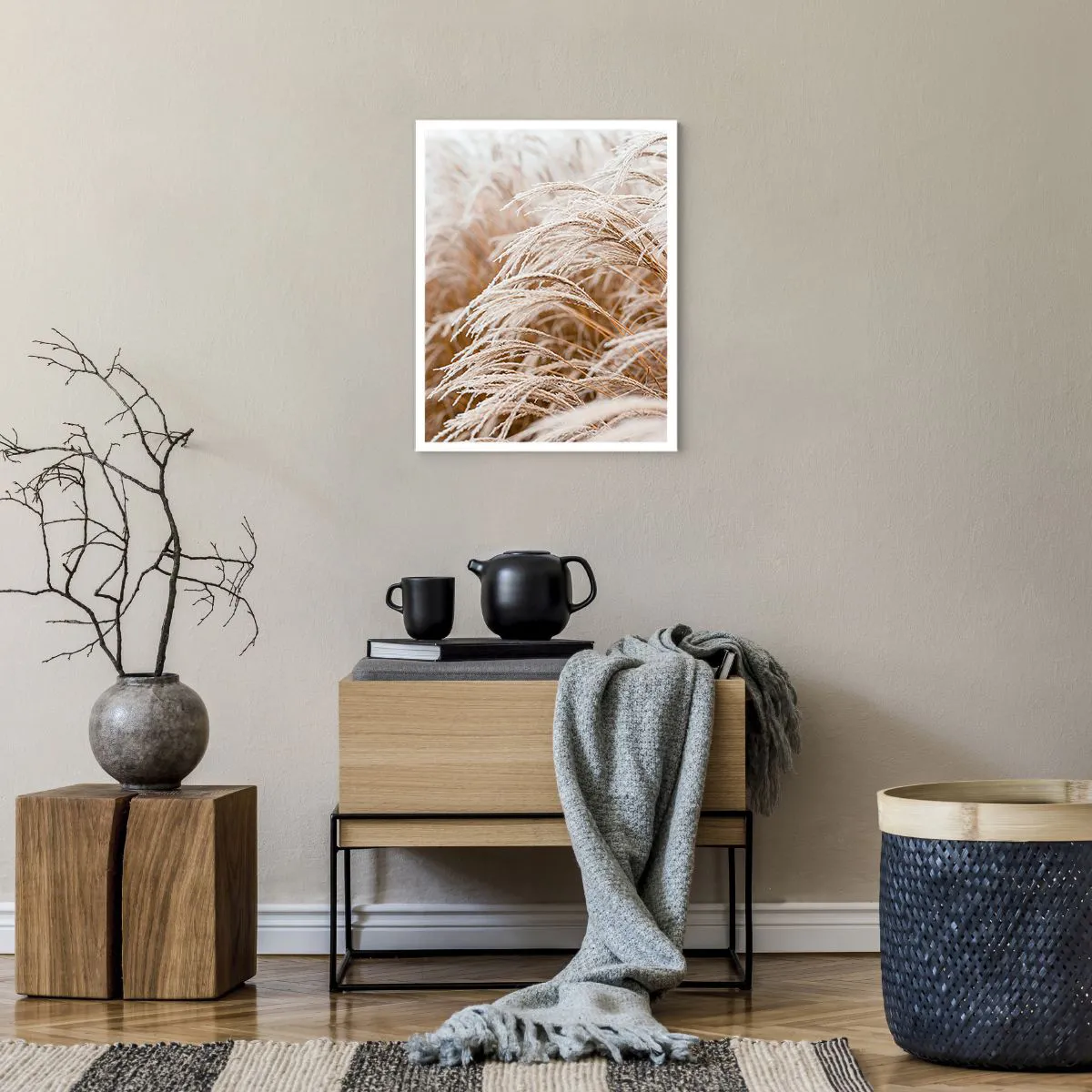 Plakat - Pokłon jesiennemu słońcu - 40x50 cm