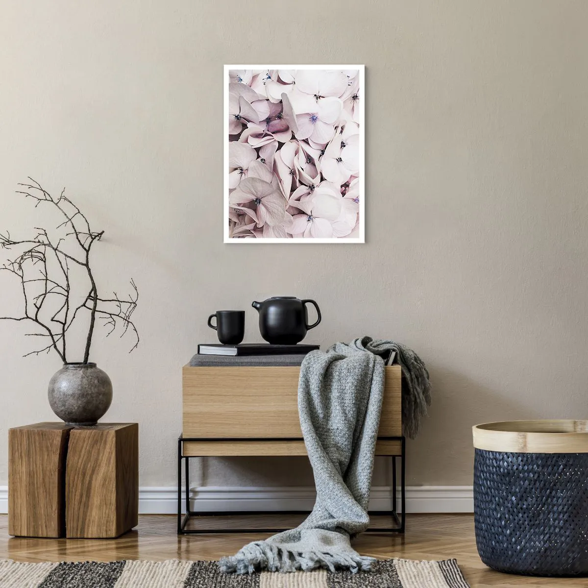 Poster - In einer Blumenflut - 40x50 cm