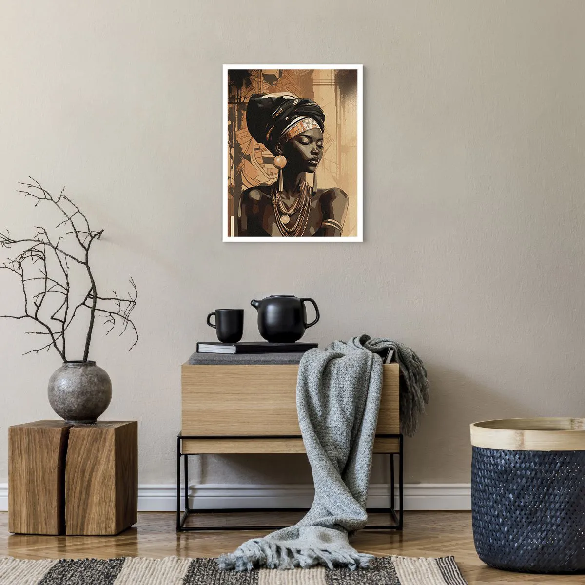 Affiche - Poster - Majesté africaine - 40x50 cm