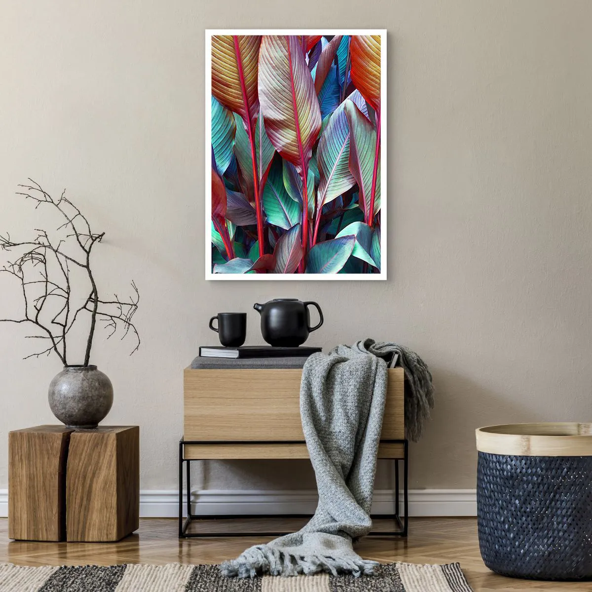 Plagát - Farebná húština - 50x70 cm