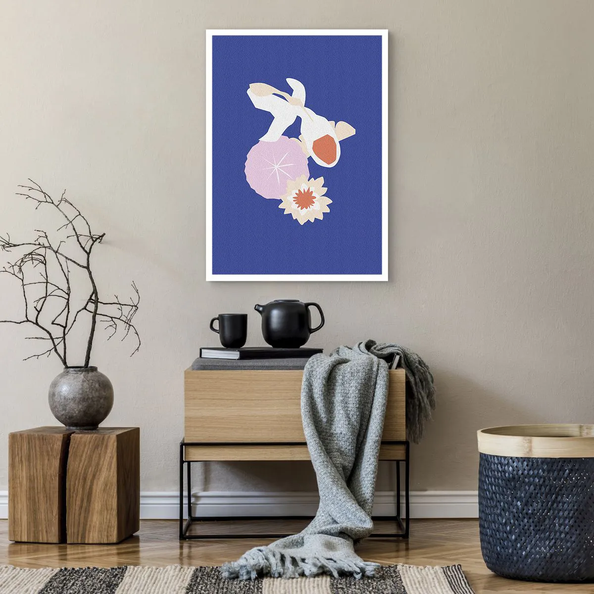 Pôster - Composição de flores e botões - 50x70 cm