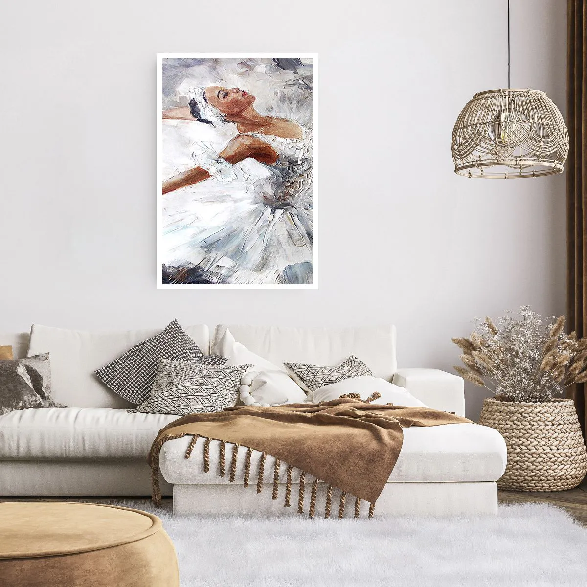 Affiche - Poster - Délicat et léger comme du tulle - 61x91 cm