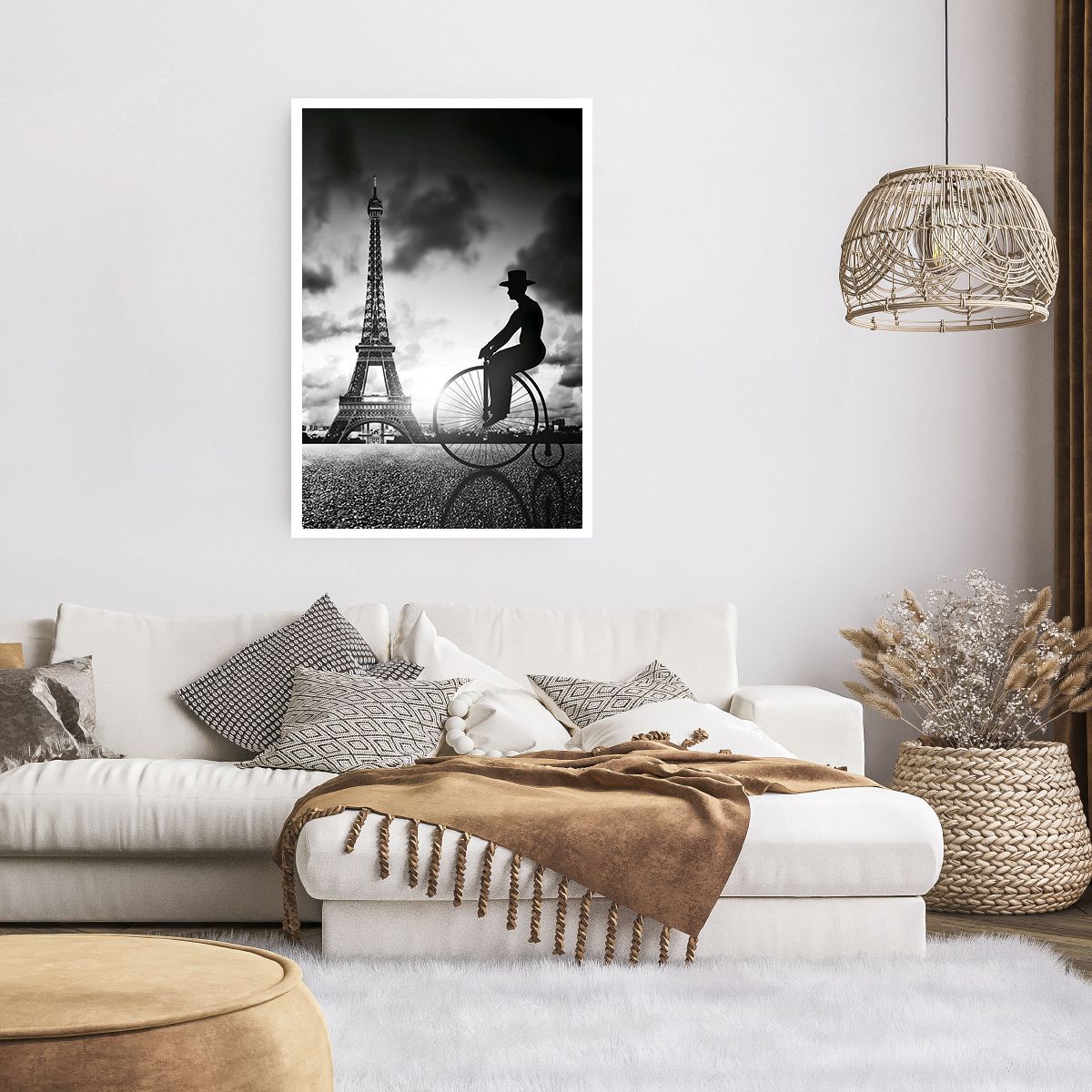 Póster sin marco París, Póster sin marco Ciudad, Póster sin marco Antiguo, Póster sin marco Torre Eiffel, Póster sin marco Francia
