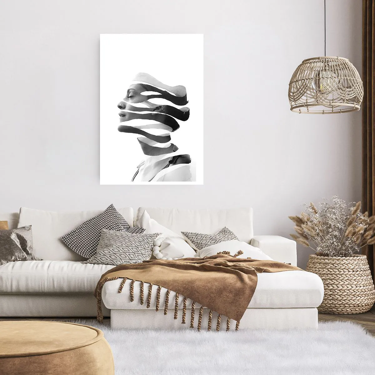 Poszter - Szürreális portré - 61x91 cm