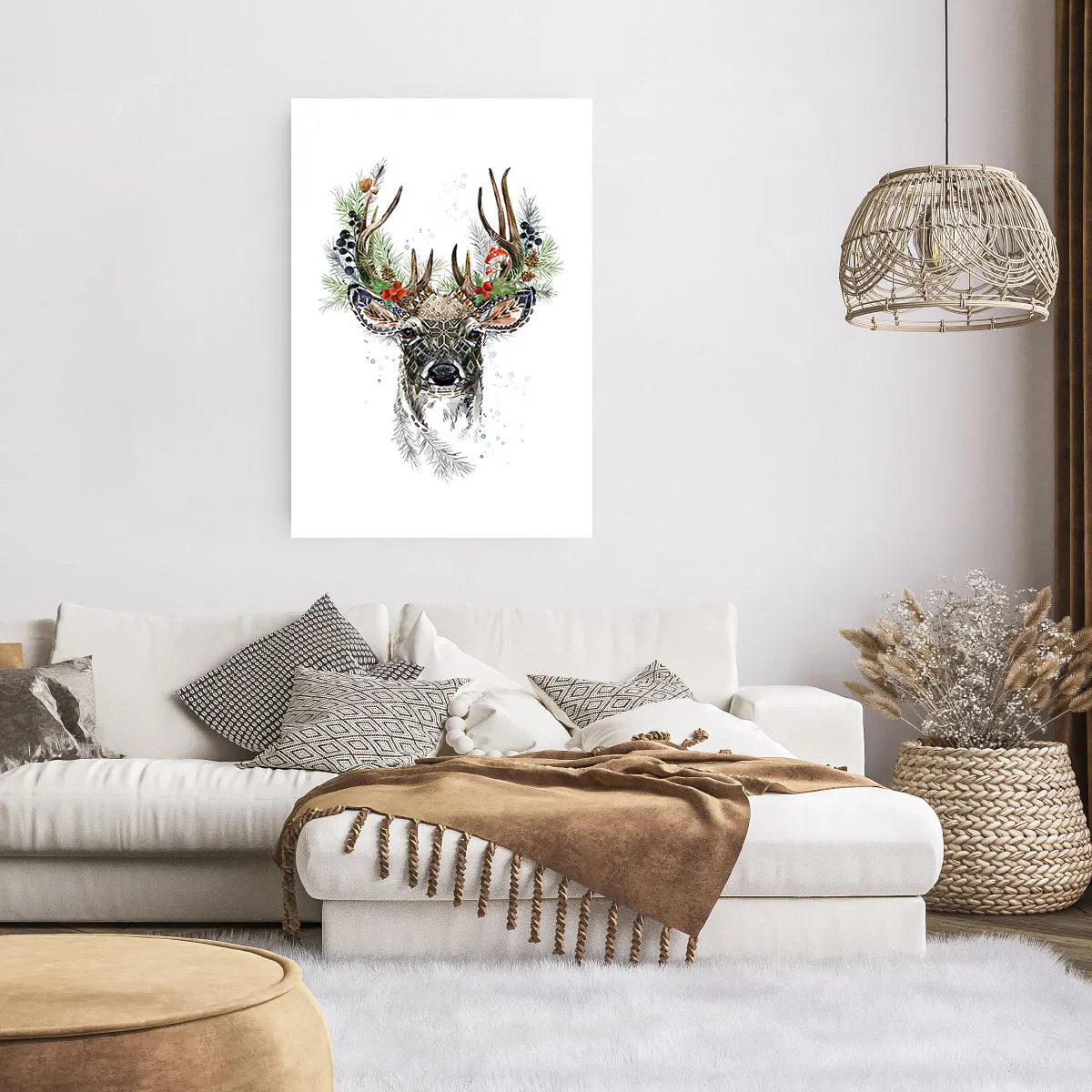 Affiche - Poster - En robe de fête - 61x91 cm