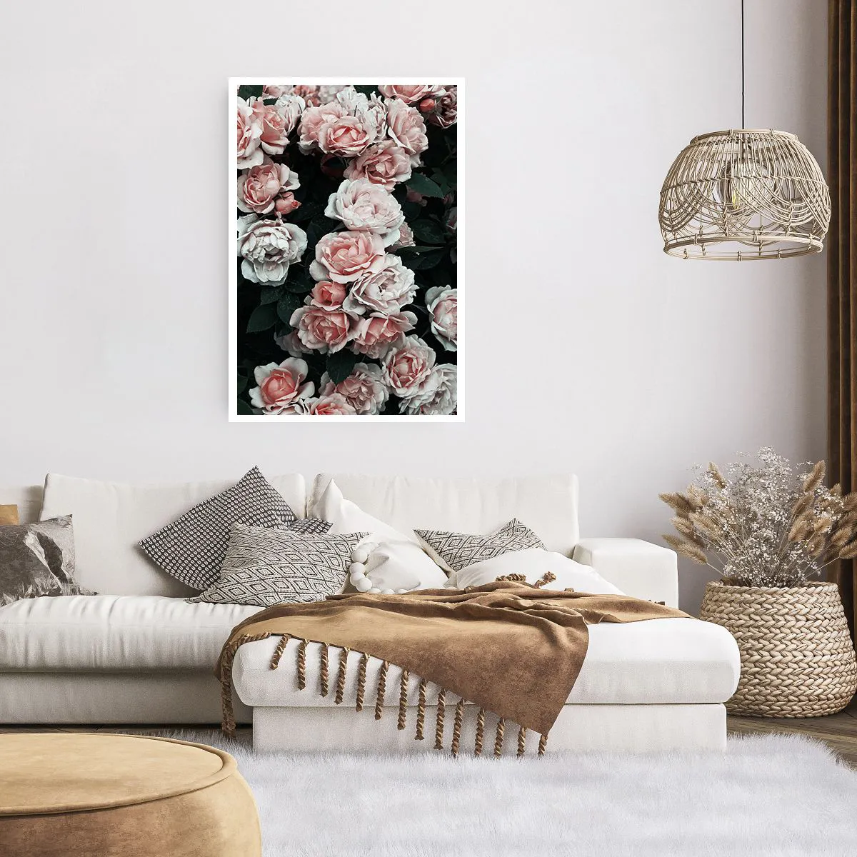 Plagát - Ružový ansámbl - 61x91 cm