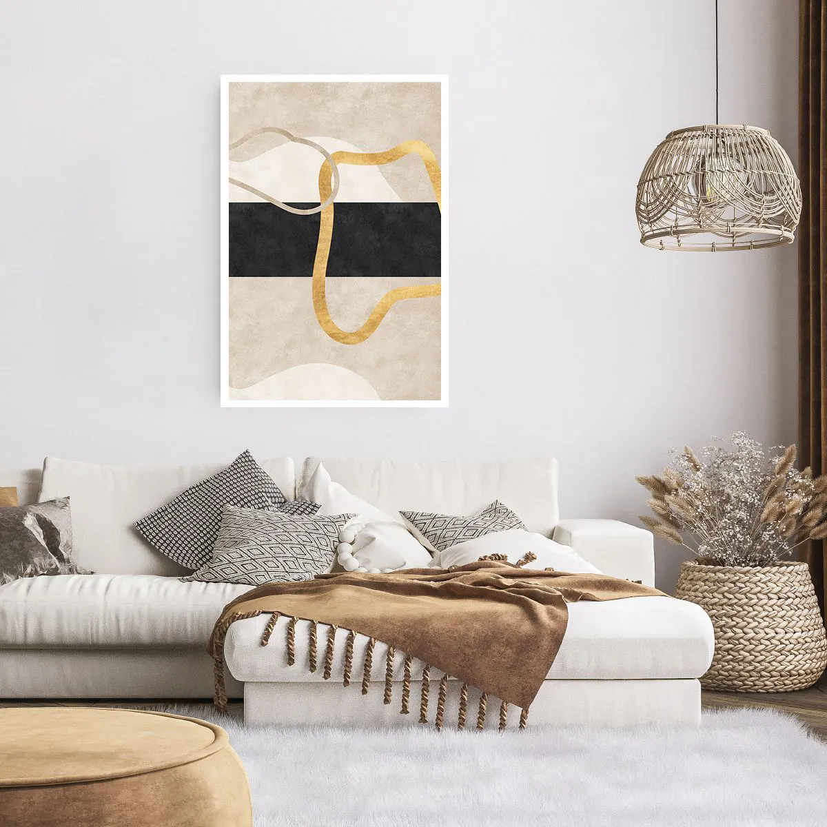 Póster - Formas en bucle - 61x91 cm