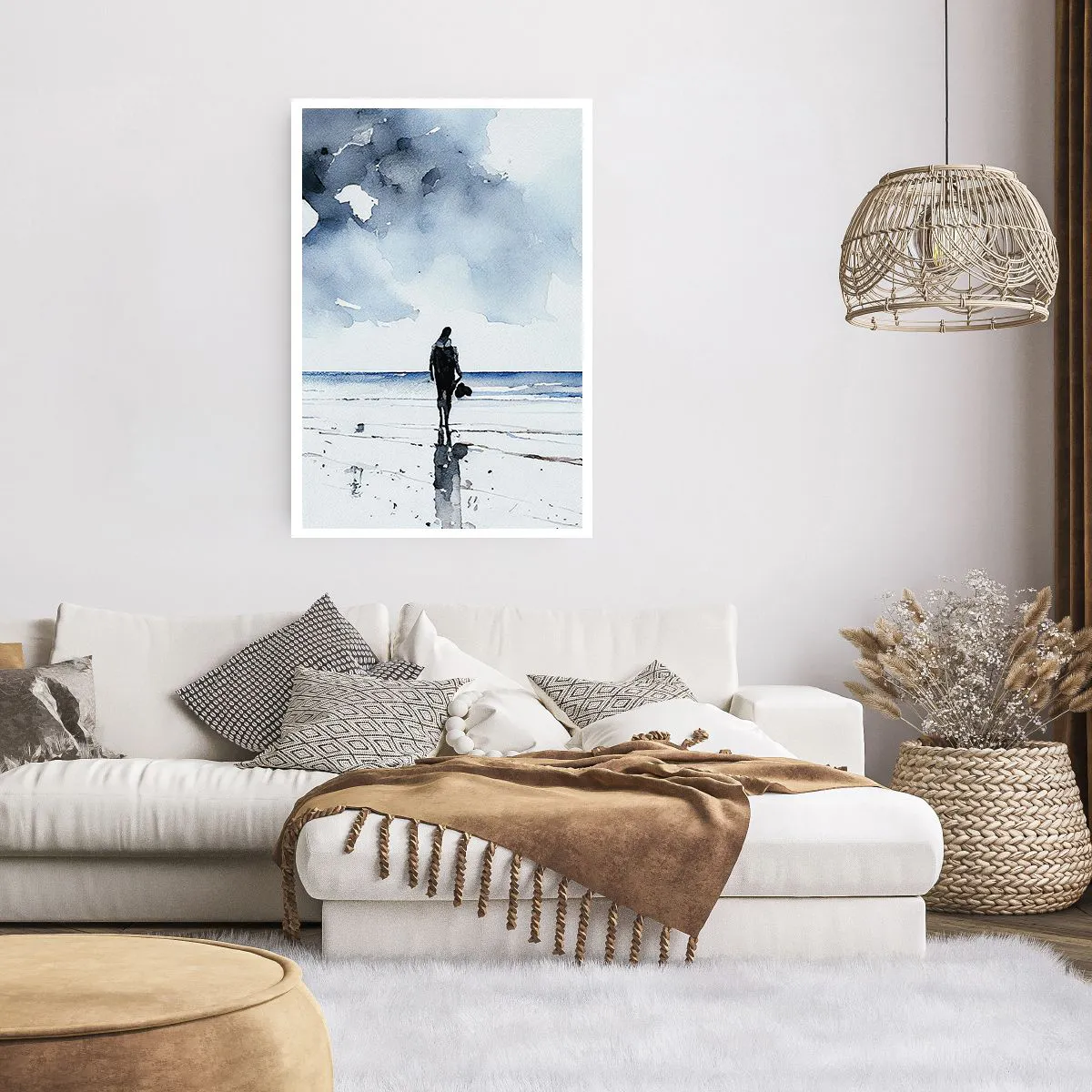 Affiche - Poster - Conversation avec la mer - 61x91 cm