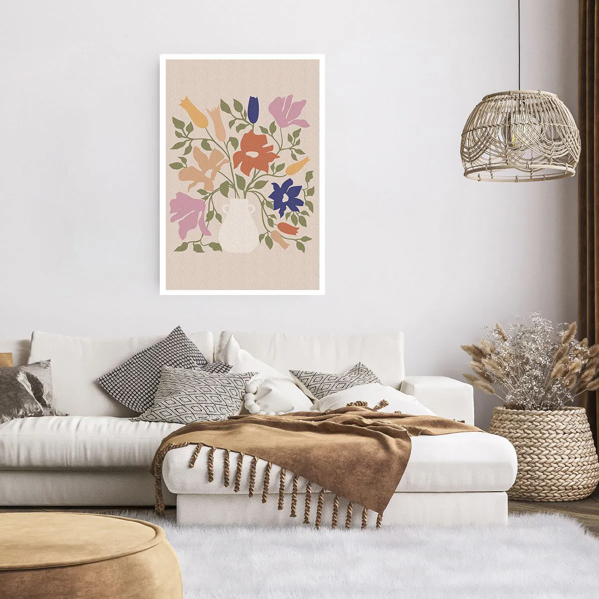 Affiche - Poster - Bouquet délicat - 61x91 cm