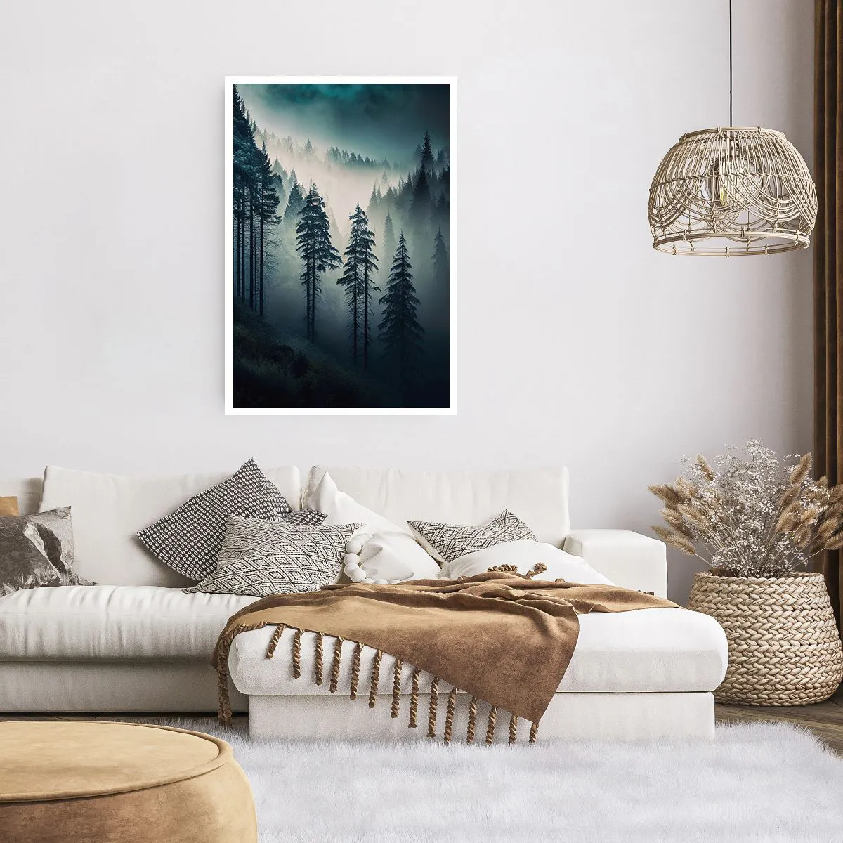 Plakat - Górski poranek - 61x91 cm