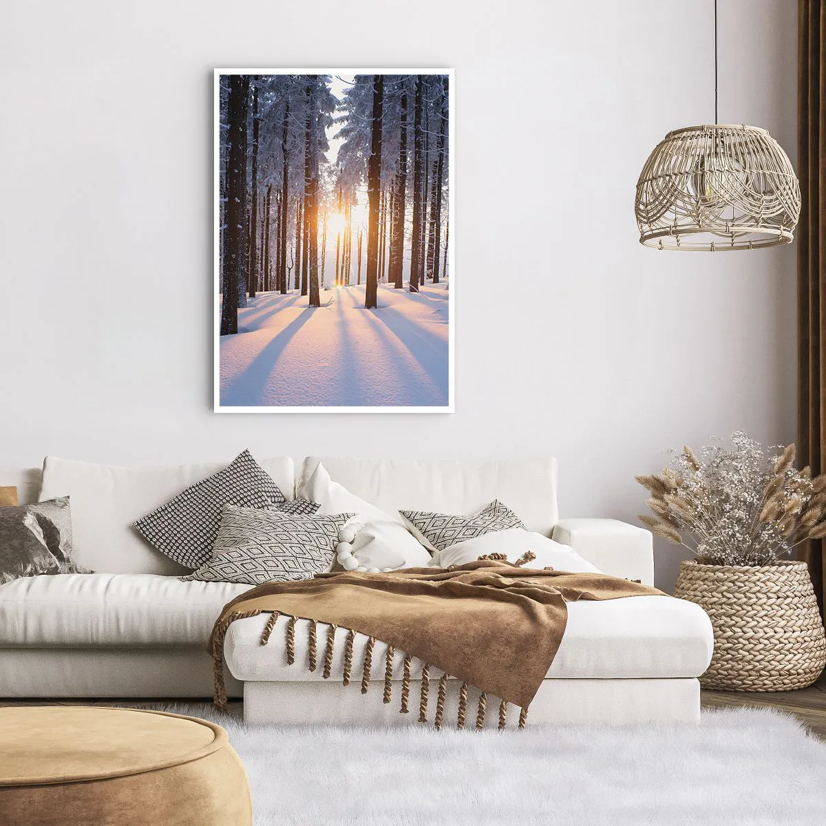 Plakat - Klart i sort og hvidt - 70x100 cm