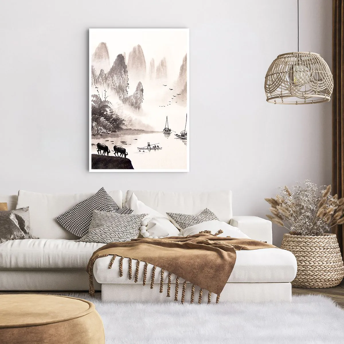 Poster - Het exotische alledaagse leven van het Oosten - 70x100 cm