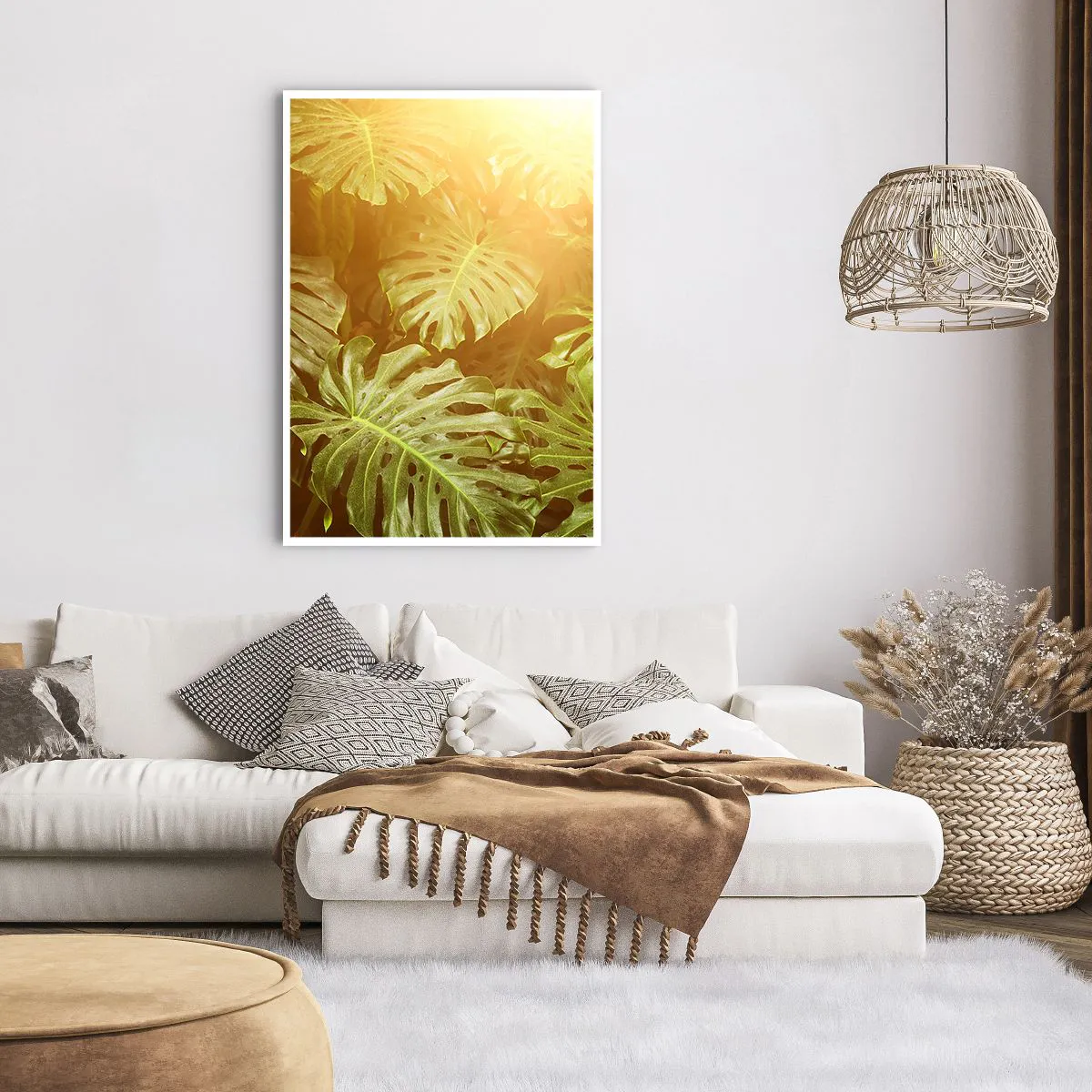 Poster - Walking into the Green - 70x100 cm