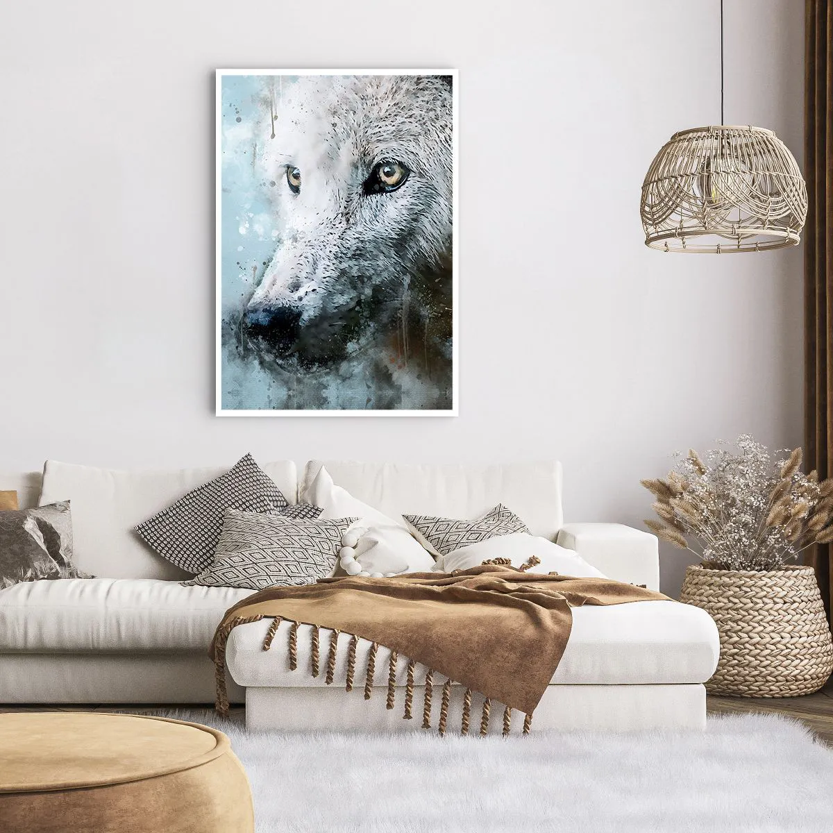 Affisch - Lär känna vargsjälen - 70x100 cm