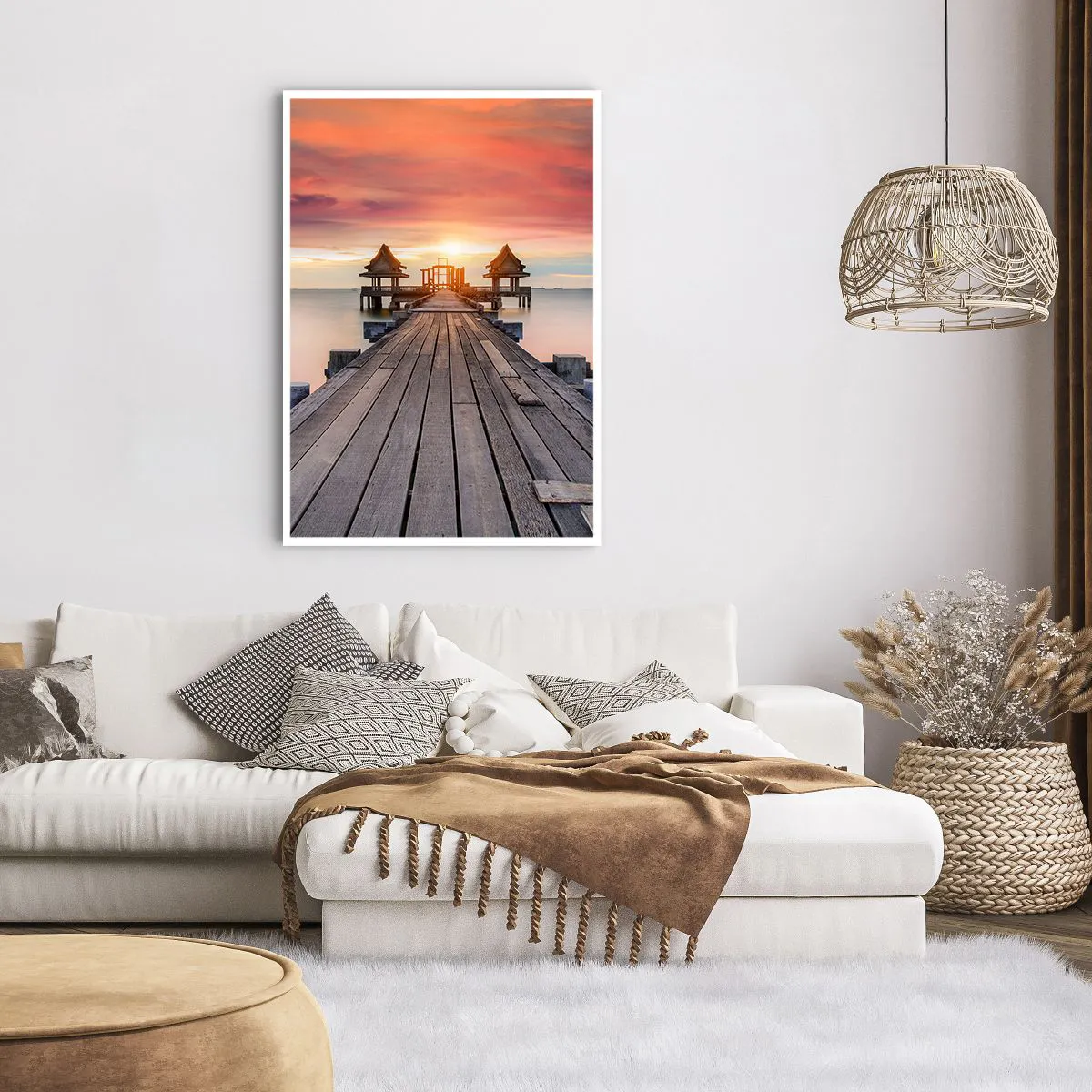 Poster - Sunset on the East - 70x100 cm
