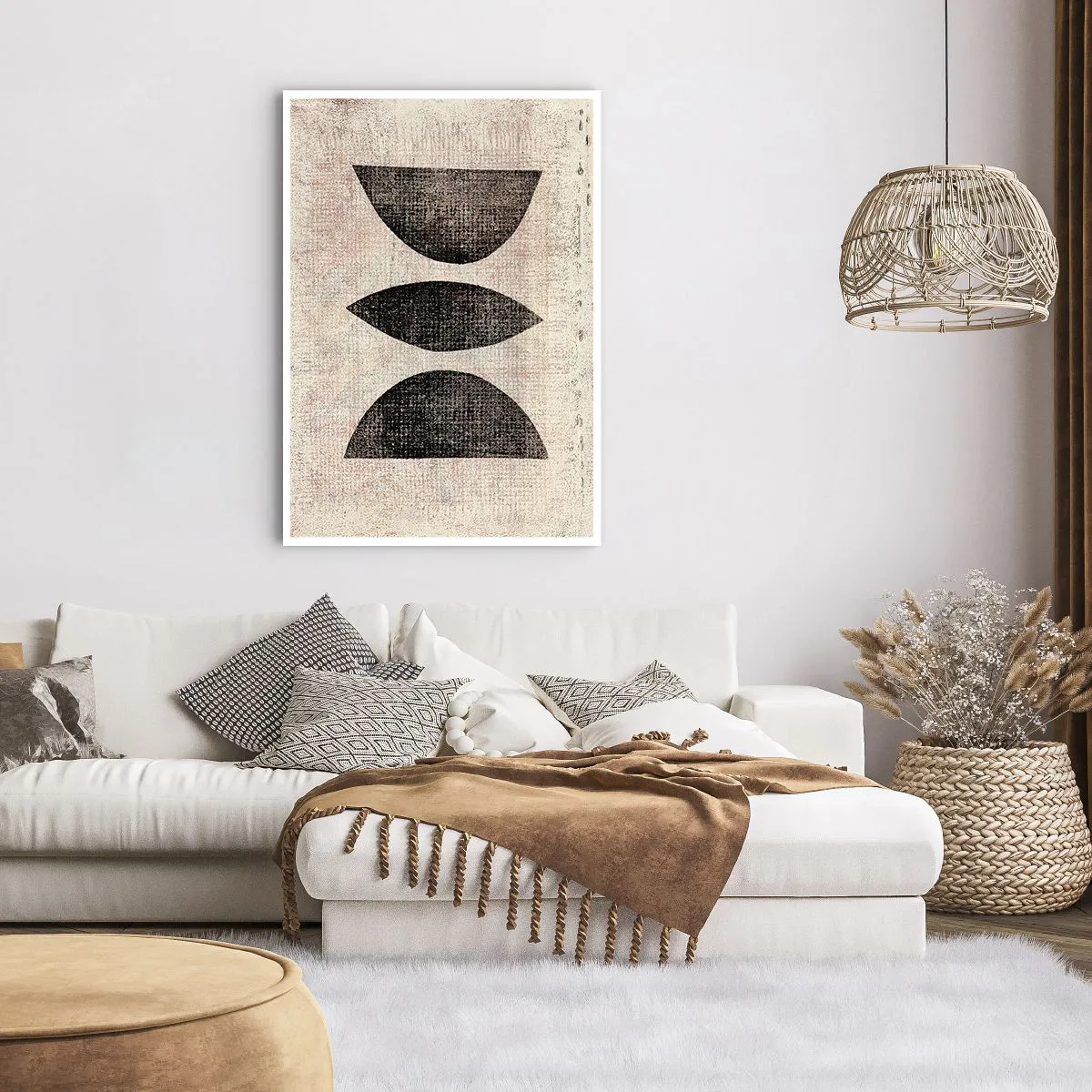 Plakat - Etniczna abstrakcja - 70x100 cm