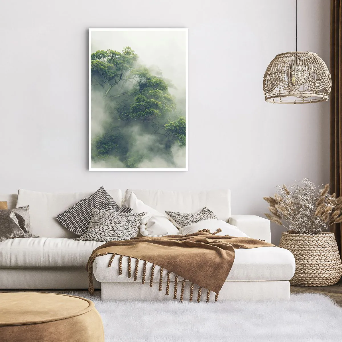 Poster - Înfășurate în ceață - 70x100 cm